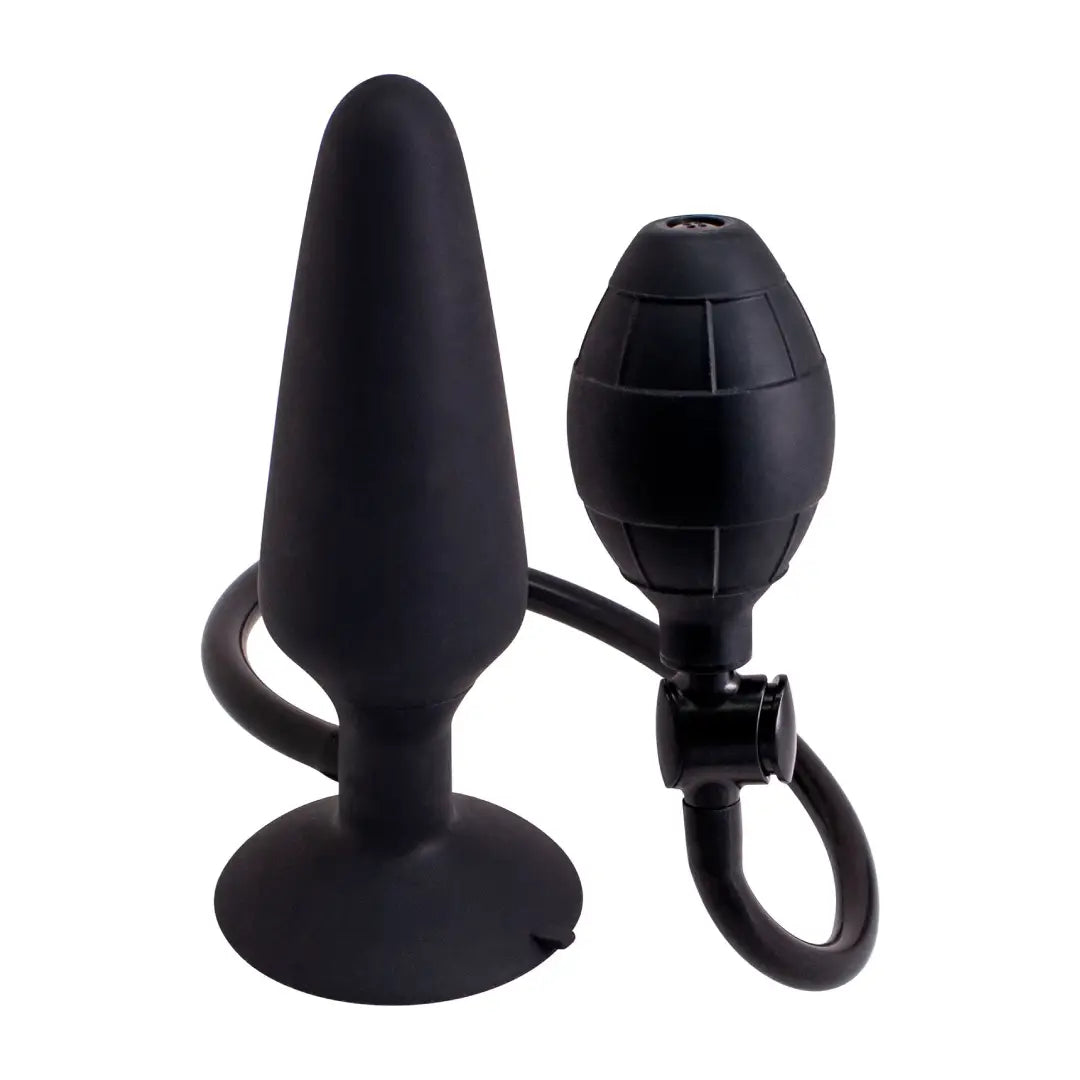 Seven Creations Inflatable Butt Plug φουσκωτό πρωκτικό plug σιλικόνης με χειροκίνητη αντλία μεγάλο μέγεθος