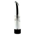 Seven Creations Ladyfinger Mini Vibrator διακριτικός μίνι δονητής από ABS με πολλαπλές ταχύτητες ασημί