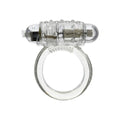 Seven Creations Mini Vibrating Cockring 5,5 cm δονητικό δαχτυλίδι πέους από TPE και ABS διάφανο για άνδρες
