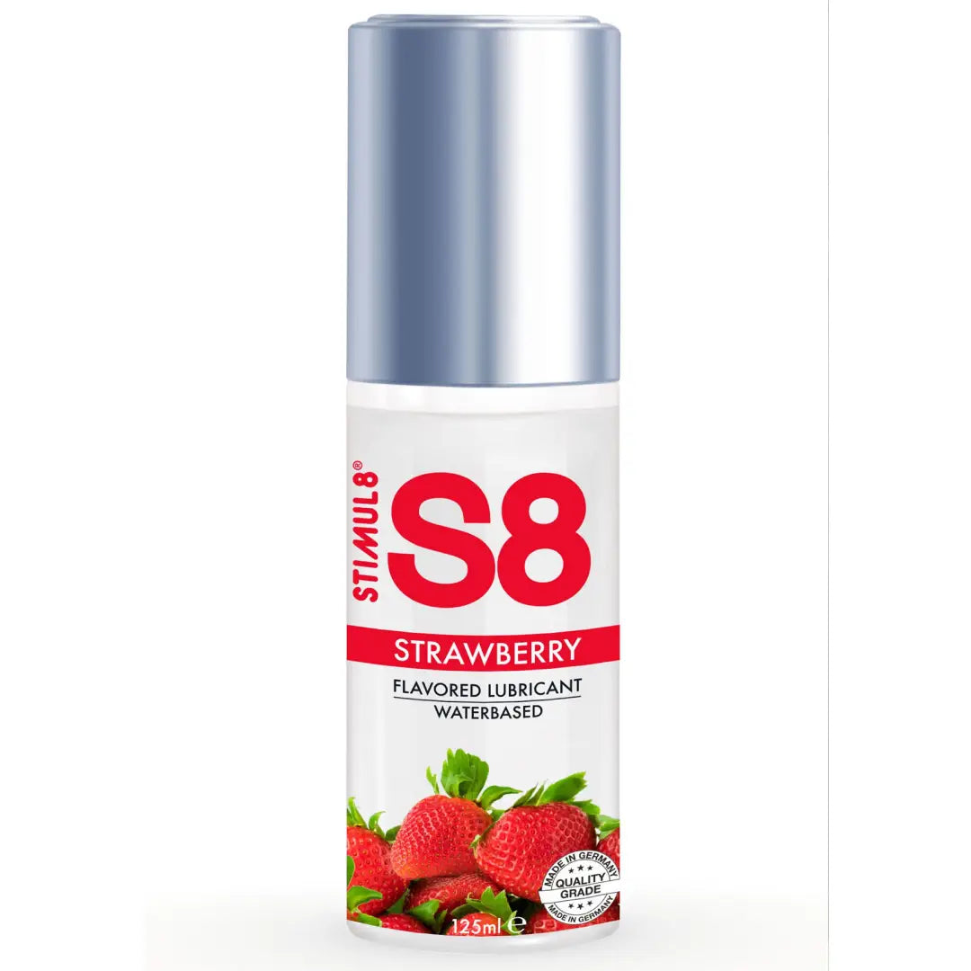 S8 Waterbase Flavored Lubricant 125ml | Βρώσιμο Λιπαντικό Νερού με Γεύση
