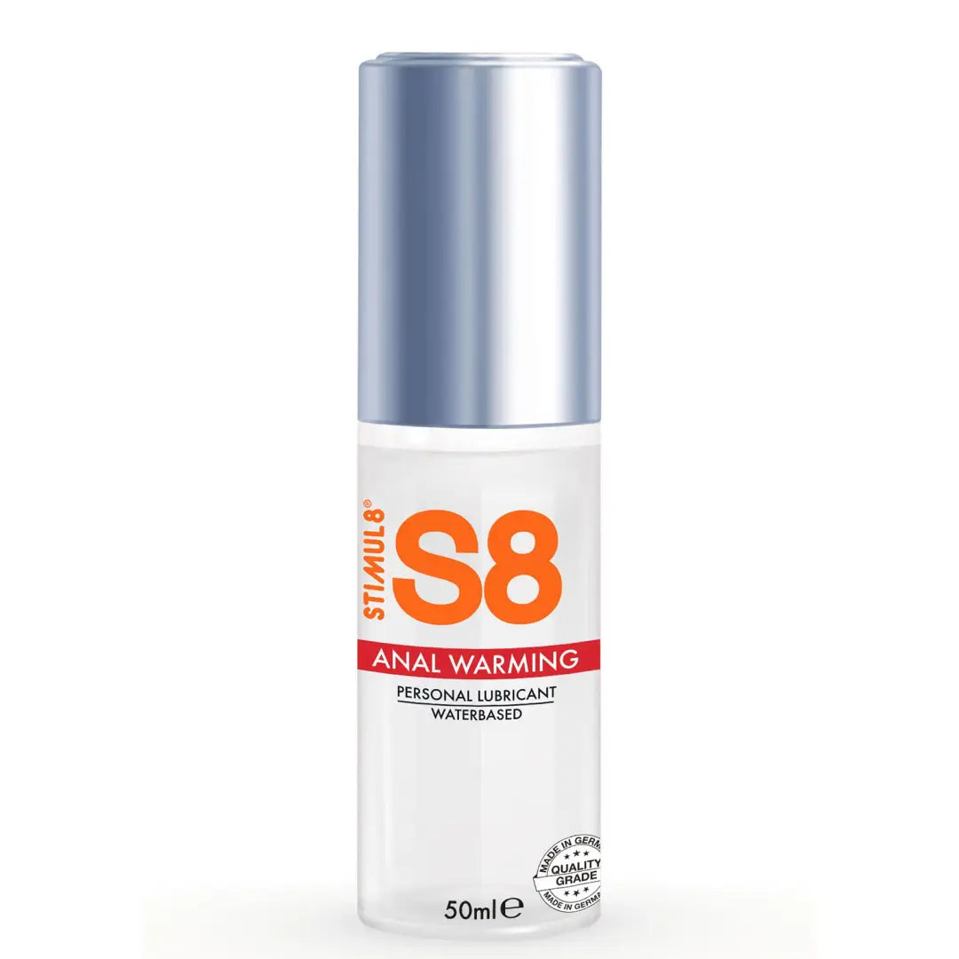 S8 Waterbase Anal Warming Lubricant | Υδατοδιαλυτό Πρωκτικό Λιπαντικό με Θερμαντική Δράση