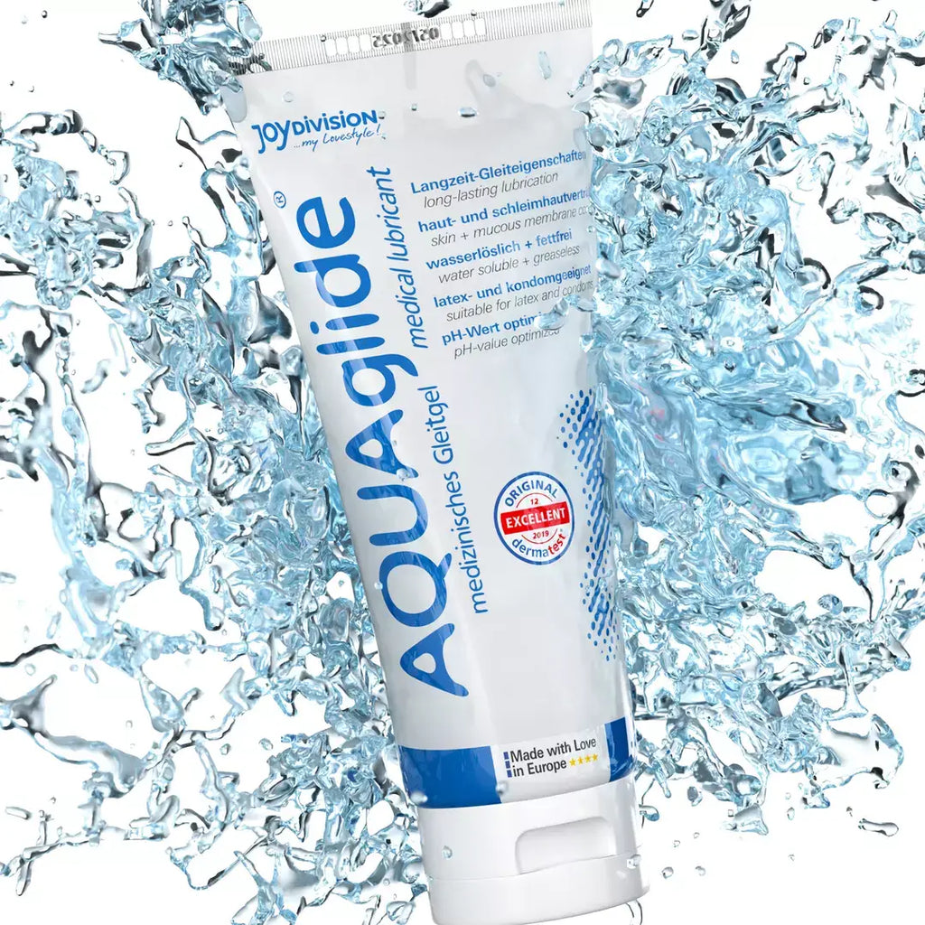 AQUAglide Water-Based Lubricant – premium λιπαντικό με βάση το νερό για κολπική, πρωκτική και στοματική χρήση 200ml realtoys.gr