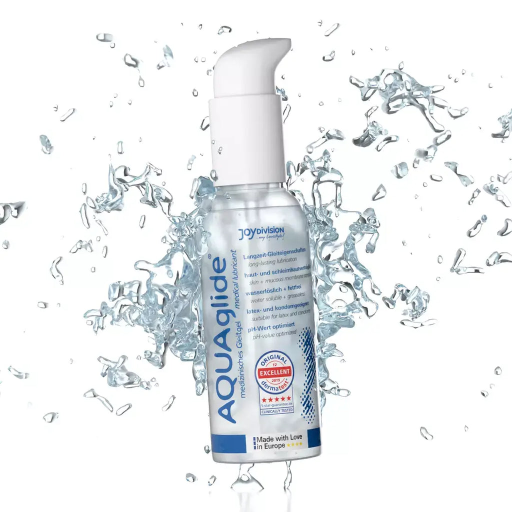 AQUAglide Neutral Water-Based Lubricant 75 ml – ουδέτερο διάφανο λιπαντικό με βάση το νερό για κολπική, πρωκτική και στοματική χρήση realtoys.gr
