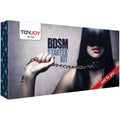BDSM Starter Kit σετ bondage με μάσκα μαστίγιο φίμωτρο σχοινί και σφιγκτήρες