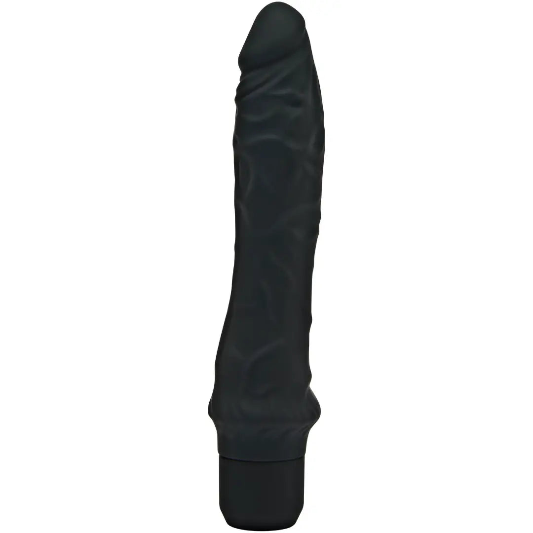 TOYJOY Get Real Classic Large Vibrator ρεαλιστικός δονητής σιλικόνης σε μαύρο χρώμα