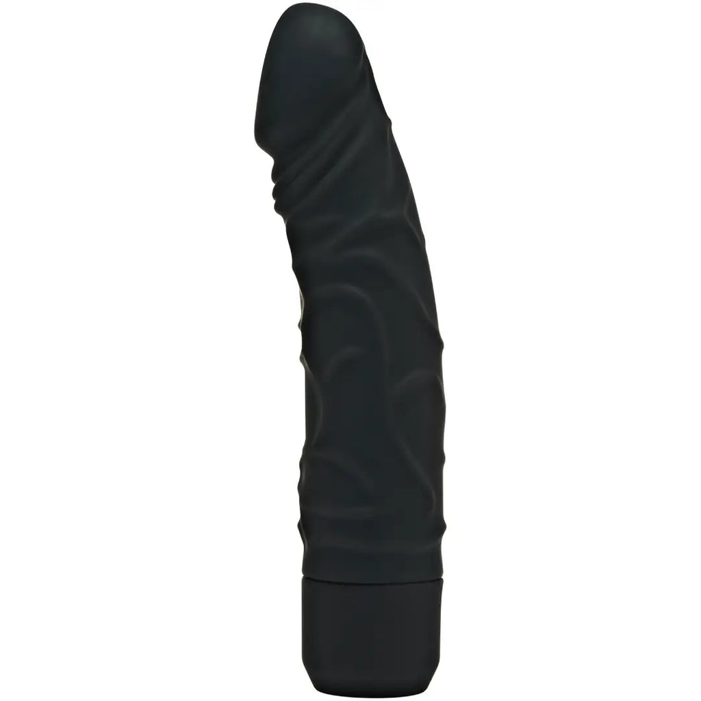 TOYJOY Get Real Classic Original Vibrator ρεαλιστικός δονητής σιλικόνης σε μαύρο χρώμα