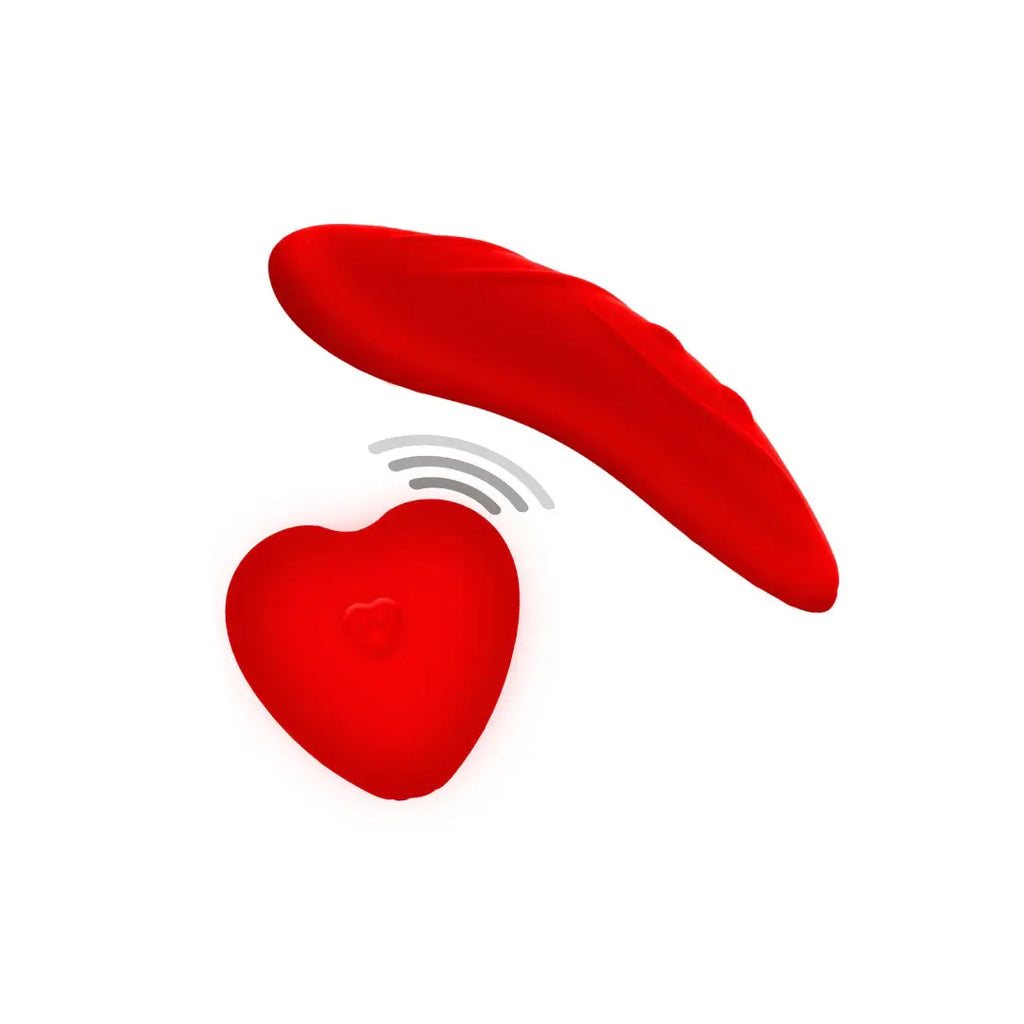 για γυναίκες TOYJOY Divine Panty Vibrator κόκκινο εσώρουχο με δονητή και τηλεχειριστήριο