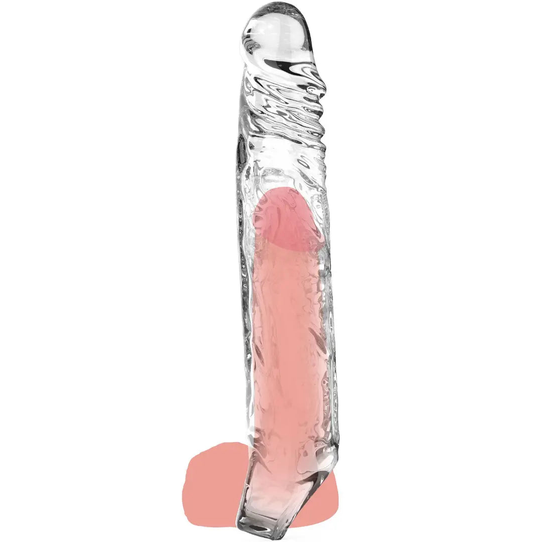 ερωτικό βοήθημα για άνδρες TOYJOY Get Real Extension Sleeve XL 22.5 cm προέκταση πέους από ελαστικό TPE