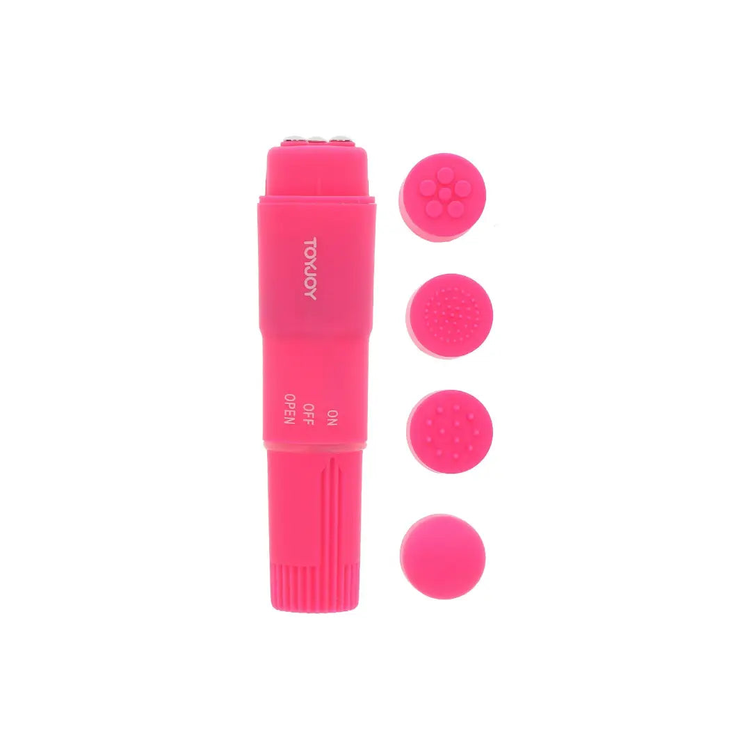 ToyJoy Funky Massager wand δονητής και vibrating body massager σε ροζ χρώμα