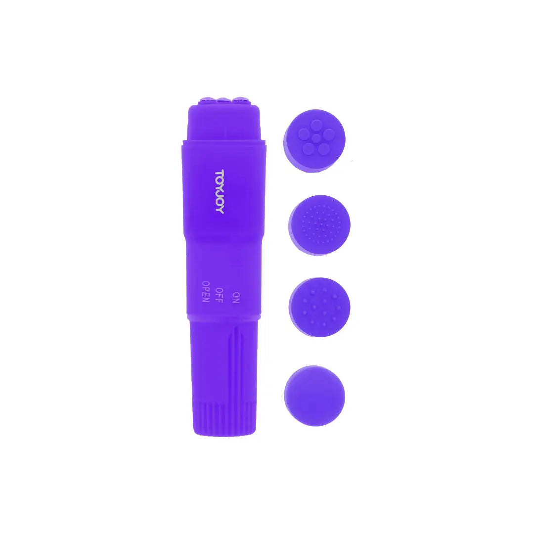ToyJoy Funky Massager wand δονητής και vibrating body massager σε μωβ χρώμα