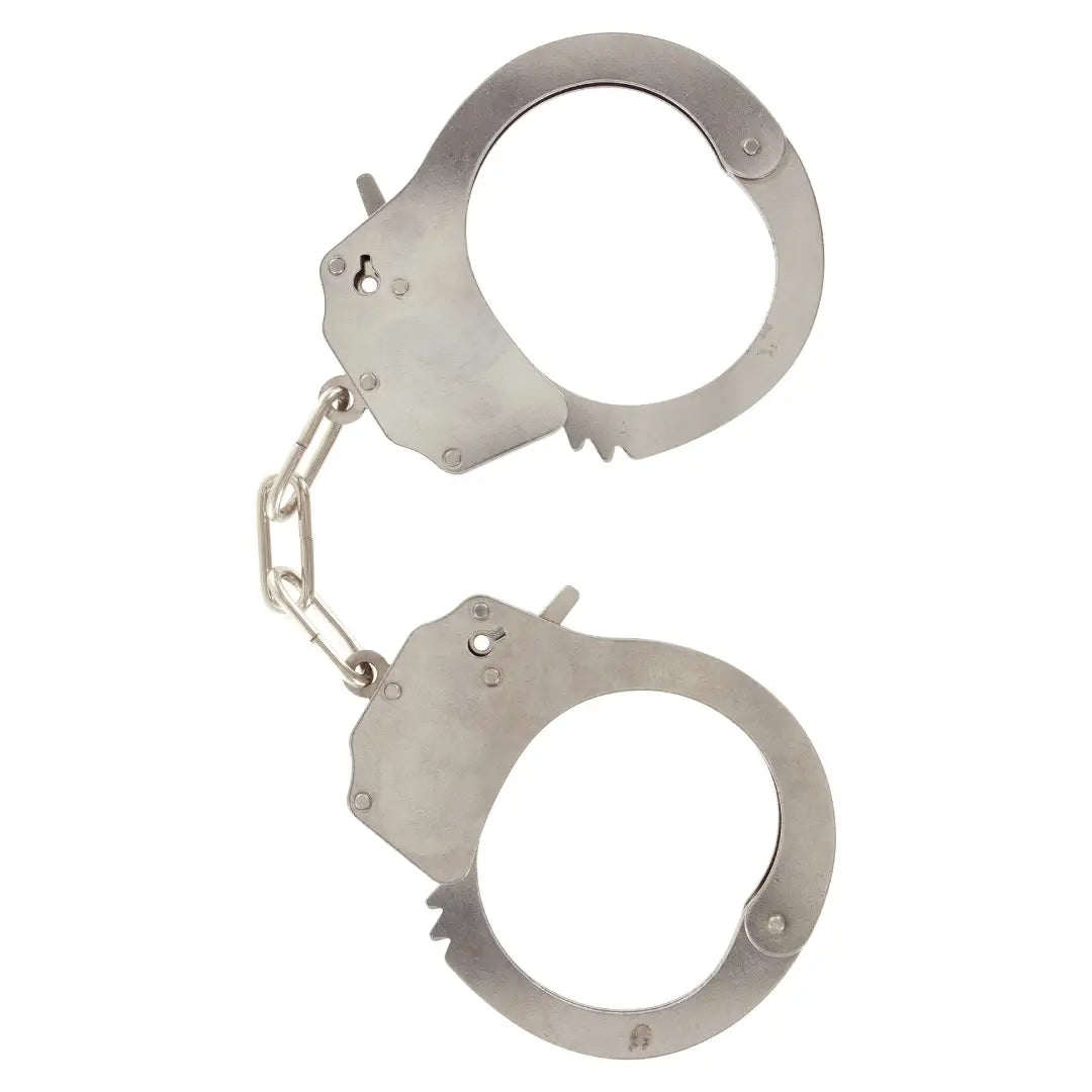 ToyJoy Metal Handcuffs μεταλλικές χειροπέδες BDSM bondage ασημί