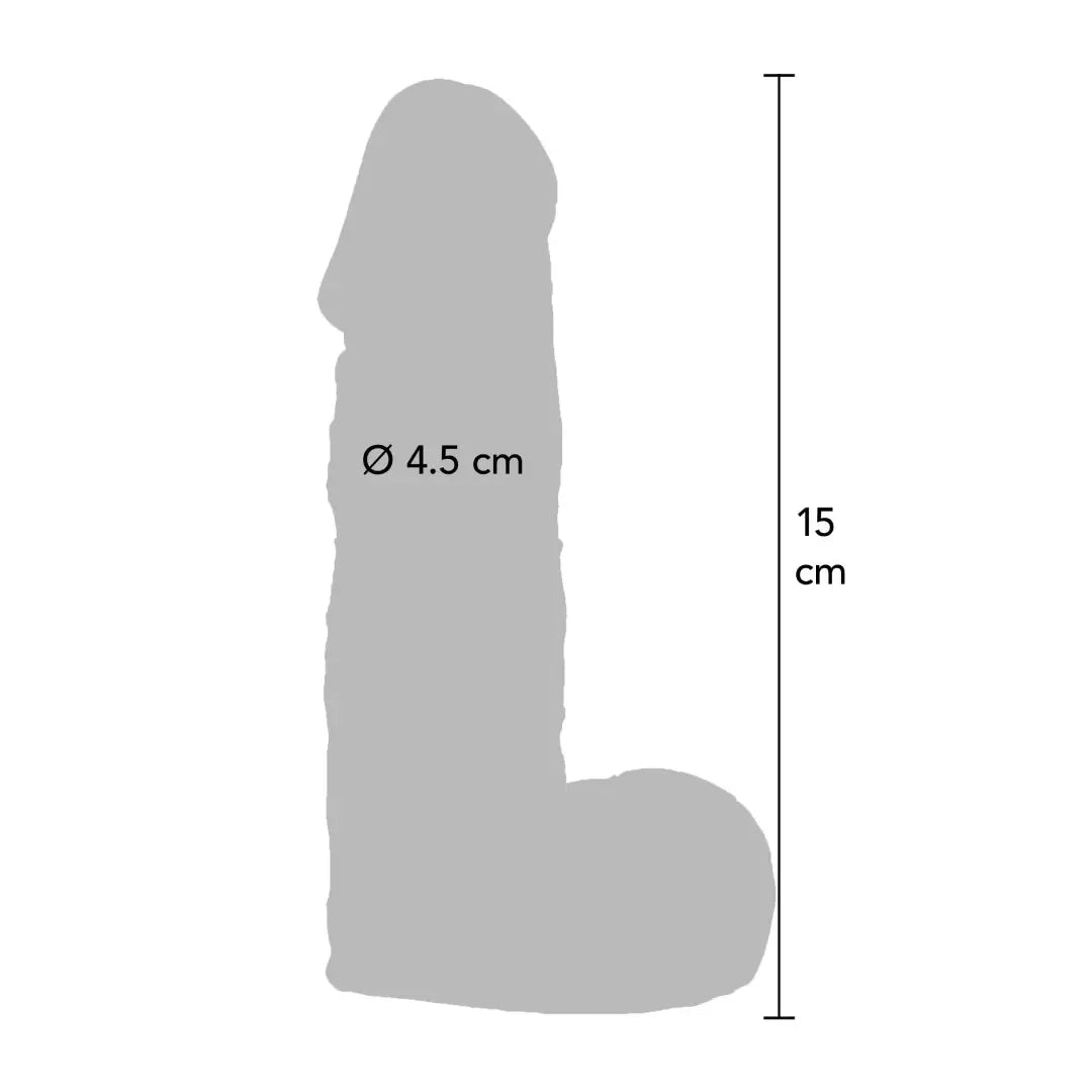 ερωτικό βοήθημα Prince Charming Dong 15 cm ρεαλιστικό ομοίωμα πέους