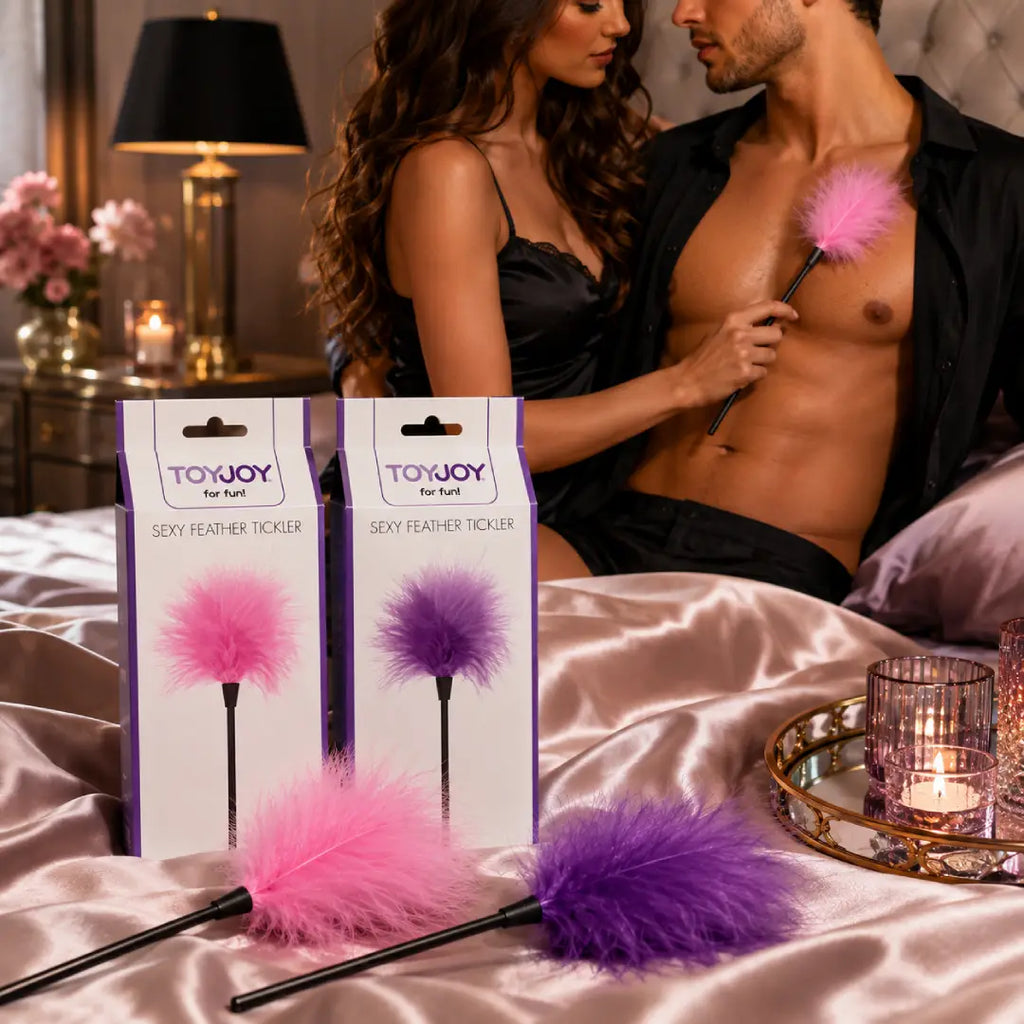 για άνδρες και γυναίκες Sexy Feather Tickler αισθησιακό φτερό για teasing και sensory play