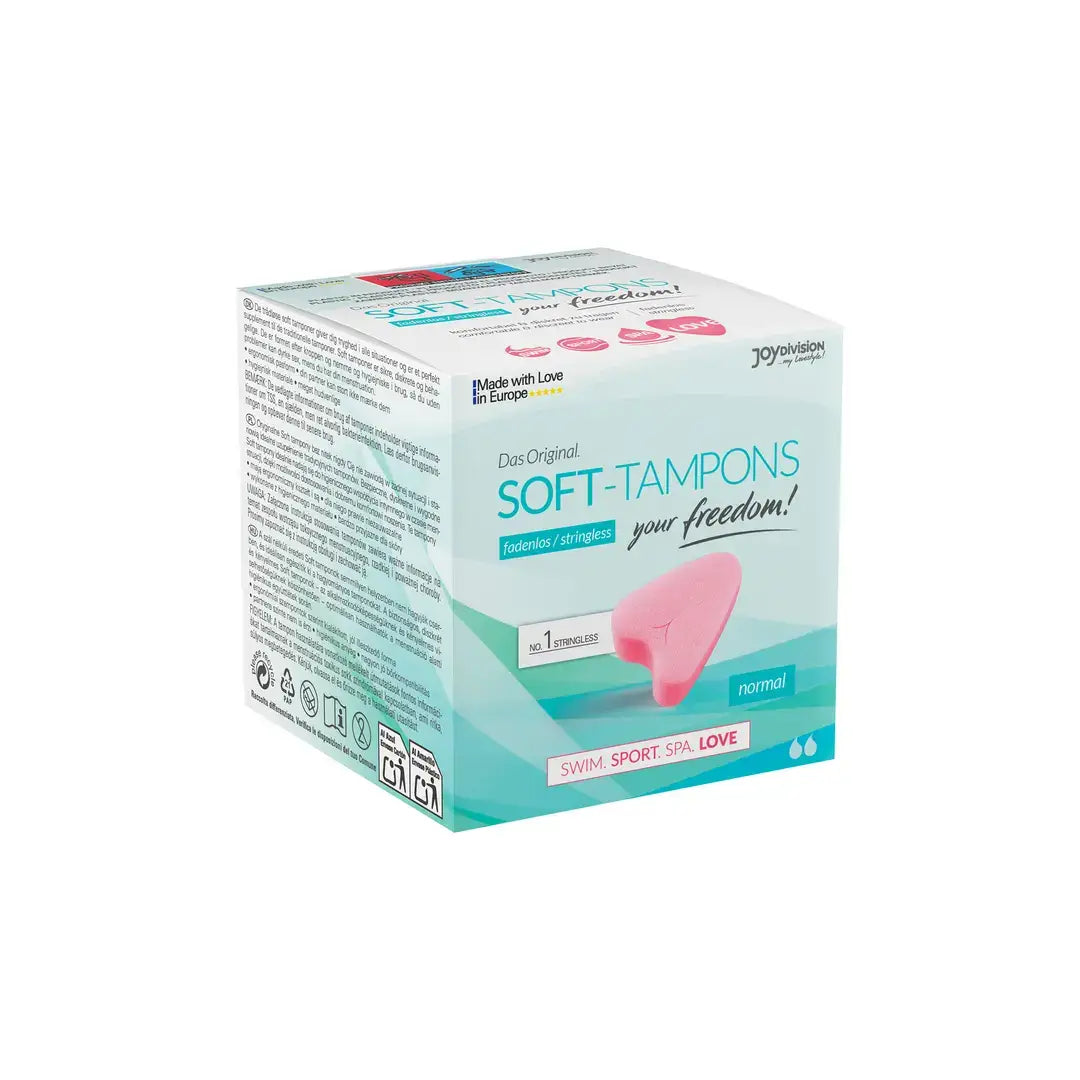Soft Tampons Normal 3er Pack | Ταμπόν Χωρίς Κορδόνι 3 Τεμαχίων