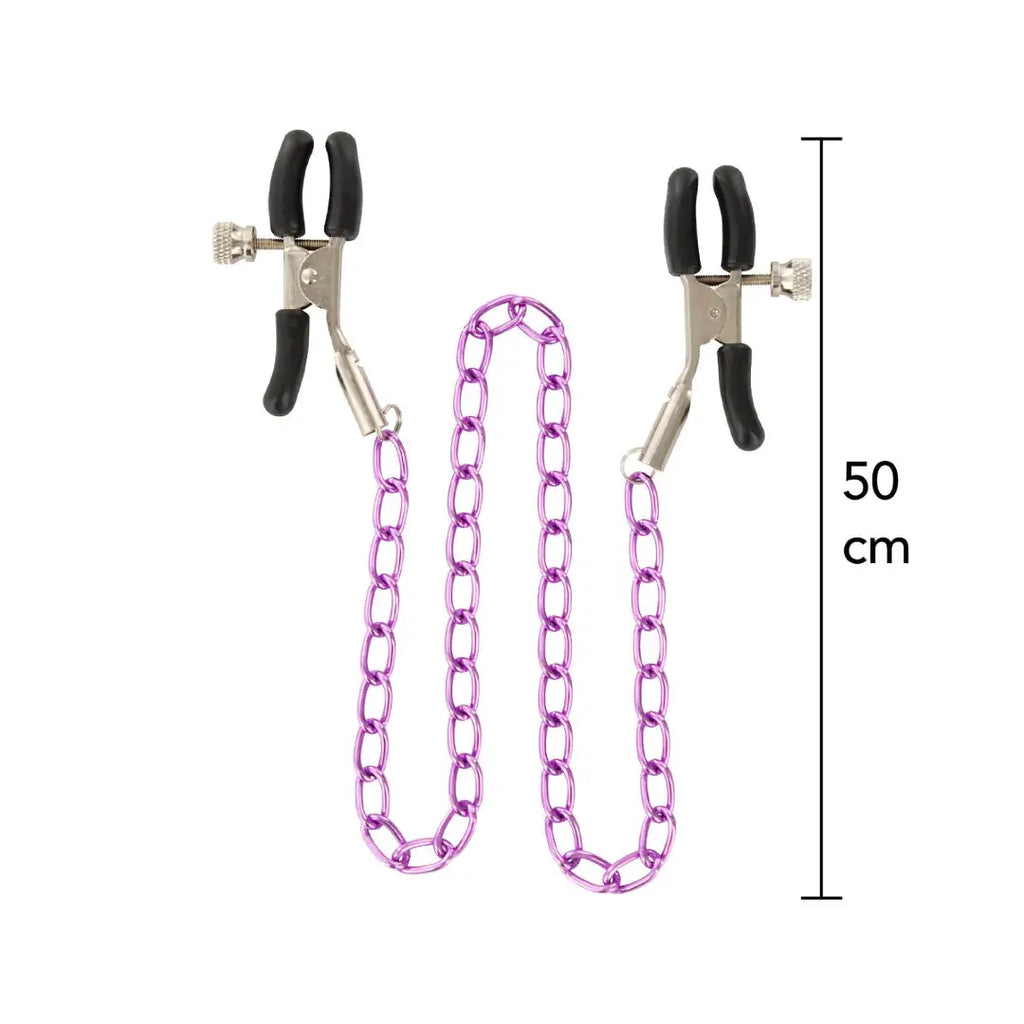 ToyJoy Stimulating Nipple Chain αλυσίδα με σφιγκτήρες θηλών BDSM ερωτικό αξεσουρ