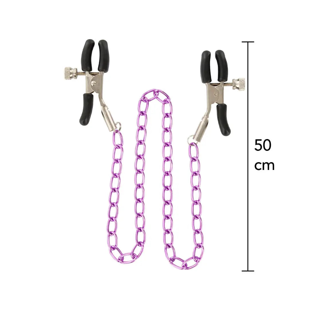 ToyJoy Stimulating Nipple Chain αλυσίδα με σφιγκτήρες θηλών BDSM ερωτικό αξεσουρ