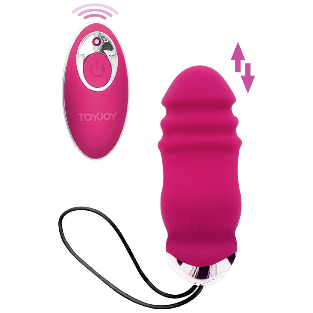 TOYJOY Sunny Side Up And Down vibrating και thrusting love egg με τηλεχειριστήριο
