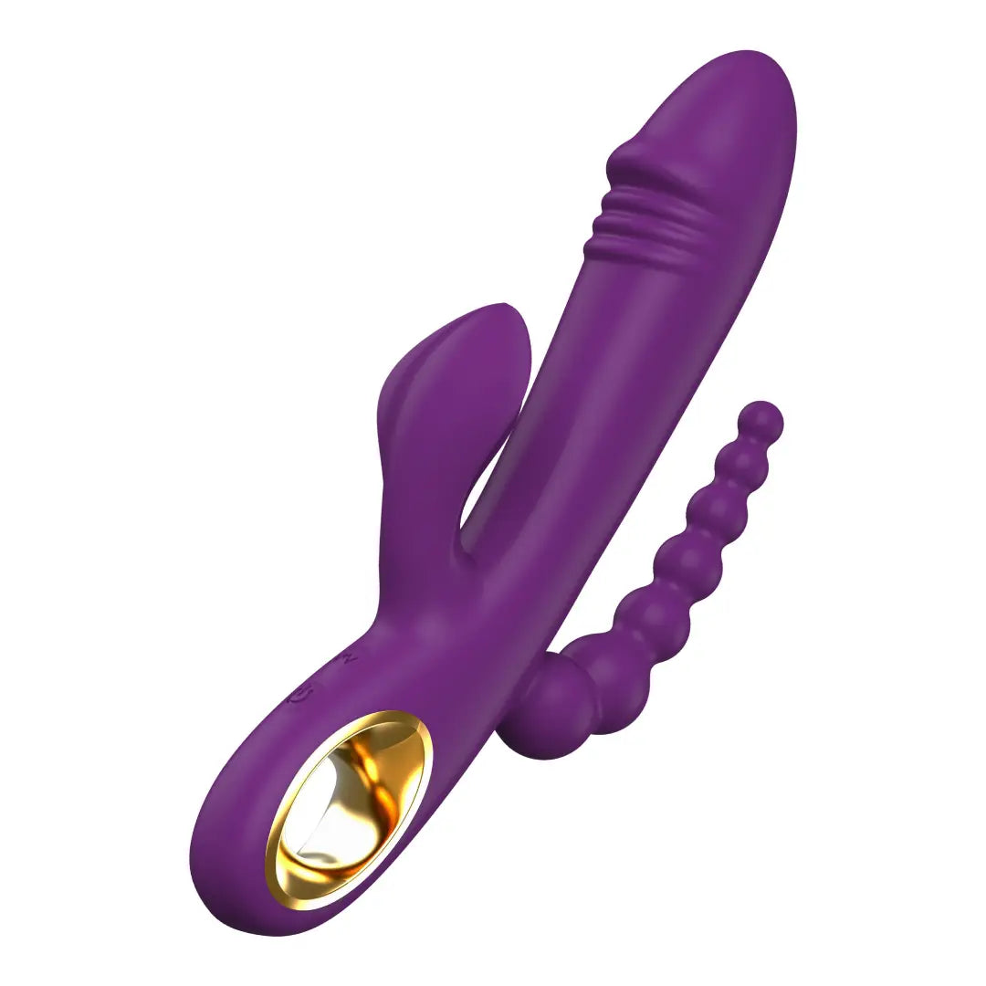 για γυναίκες TOYJOY Caleona Triple Temptation τριπλός δονητής 3 σε 1 με 3 μοτέρ