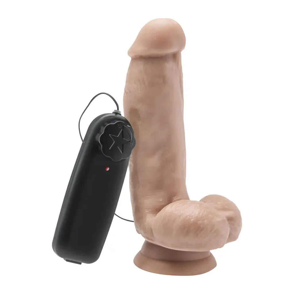 ToyJoy Vibrating Dildo PVC 15 cm ρεαλιστικός δονητής με δόνηση