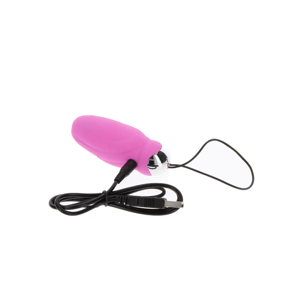 ασύρματος δονητής TOYJOY You Crack Me Up επαναφορτιζόμενο love egg με περιστρεφόμενες μπίλιες και τηλεχειριστήριο